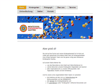 Tablet Screenshot of montessori-gauting.de